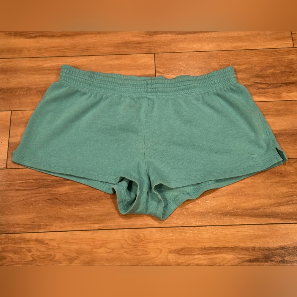 PINK Victoria's Secret Aqua Lounge Shorts
